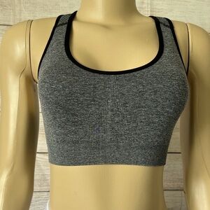 Old Navy Active Go-Dry Gray Racerback Sports Bra Size XS